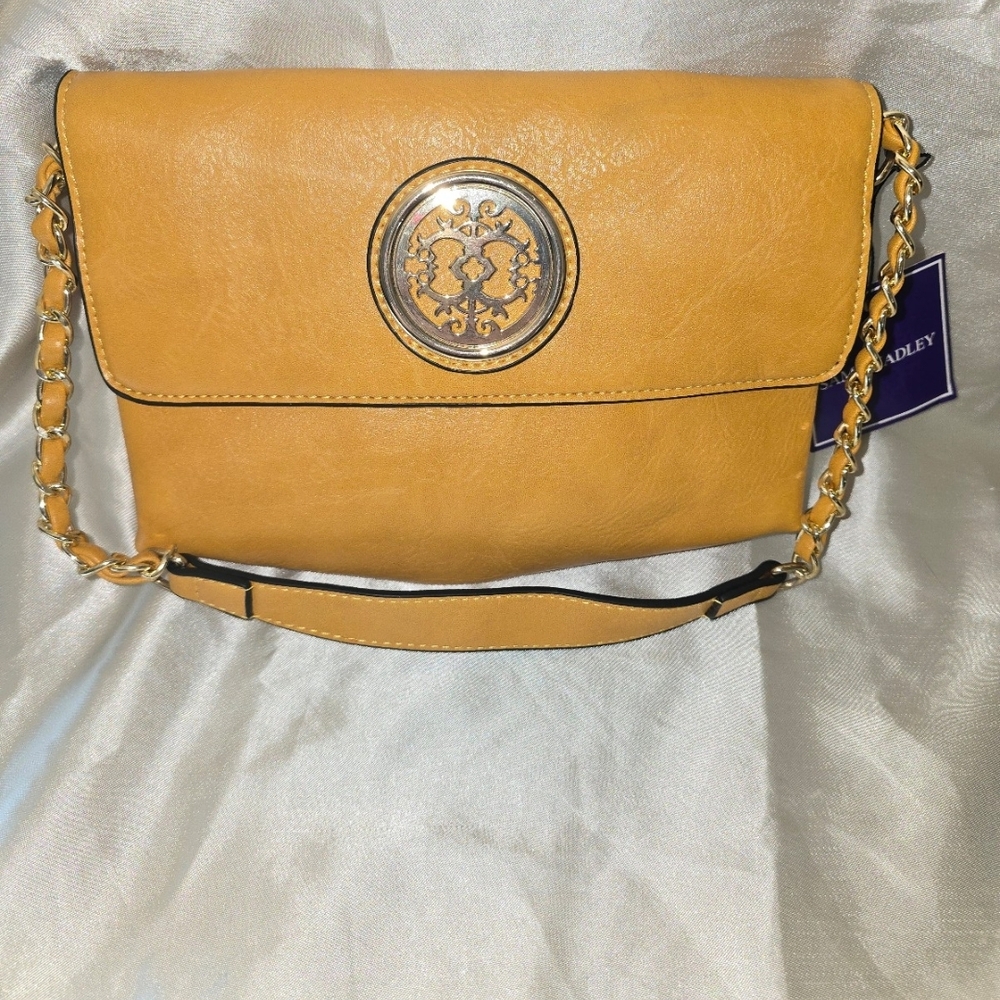 Radley Mustard Crossbody Bag